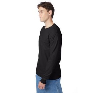 Hanes Printables Men's Authentic-T Long-Sleeve Pocket T-Shirt