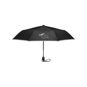 Prime Line Auto-Open Umbrella With Reflective Trim