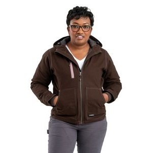 Berne Apparel Ladies' Softstone Modern Full-Zip Hooded Jacket