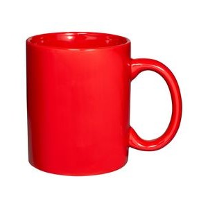 Prime Line 11oz Basic C Handle Ceramic Mug
