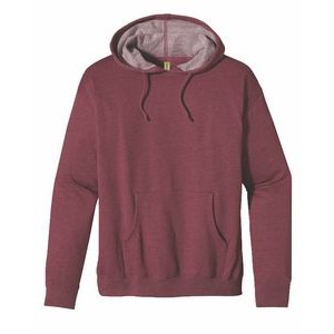 Econscious - Big Accessories Unisex Heathered Fleece Pullover Hooded Sweatshirt