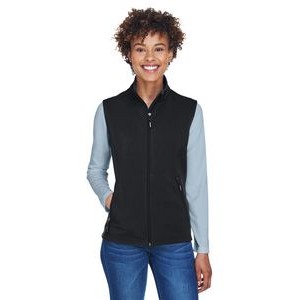 CORE365 Ladies' Cruise Two-Layer Fleece Bonded SoftShell Vest