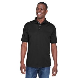 ULTRACLUB Men's PlatinumPerformance Piqu Polo with TempControl Technology