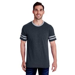 Jerzees Adult TRI-BLEND Varsity Ringer T-Shirt