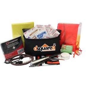 Road Hazard Kit w/Nylon Bag & Belt Loop (28 Pieces)