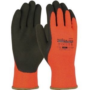 PowerGrab™ Thermo Hi-Vis Seamless Knit Acrylic Terry Glove with Latex MicroFinish Grip