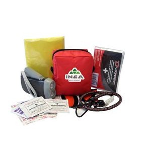 Road Hazard Kit w/Nylon Bag & Velcro (21 Pieces)