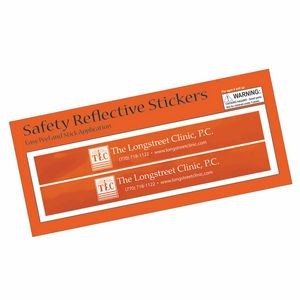 Rectangular Safety Reflective Stickers