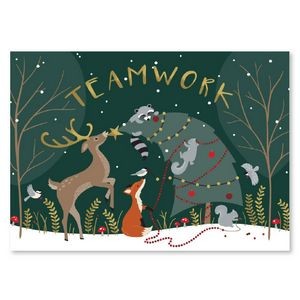 Teamwork Holiday Card