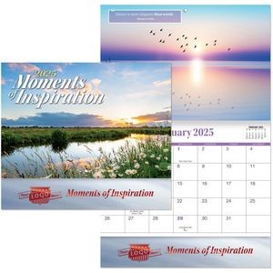 Moments Of Inspiration Stapled Wall Calendar