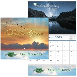 Christian Grace Stapled Wall Calendar