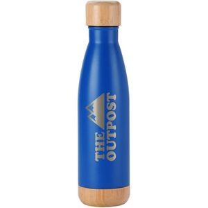 Voyager Bottle With Bamboo Base & Lid 17 Oz
