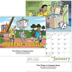 Murphy's Laws Wall Calendar Spiral