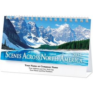 Scenic America Desk Calendar