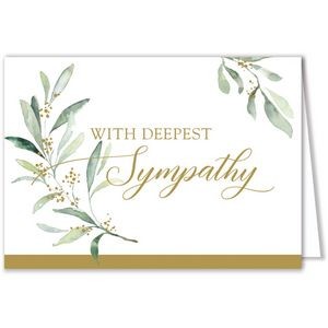 Sympathy Greenery Card
