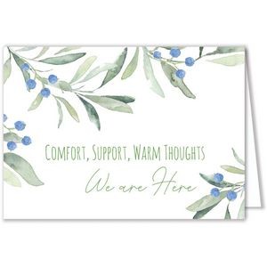 Comfort & Support Greeting Card