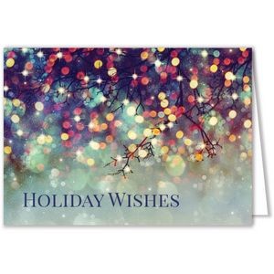 Twinkling Wishes Holiday Card