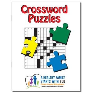 Cross Word Puzzle Book (New Stapled Binding)