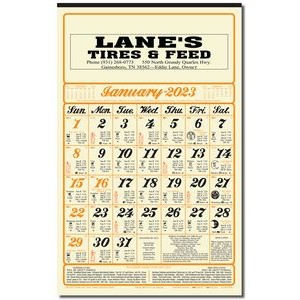 Almanac Calendar (11" x 17")