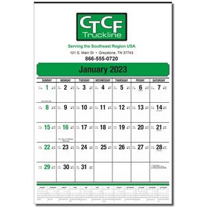 Mini Wall Contractor's Calendar