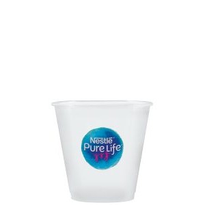 3.5 oz Soft Sided Frosted Plastic Cup - Digital