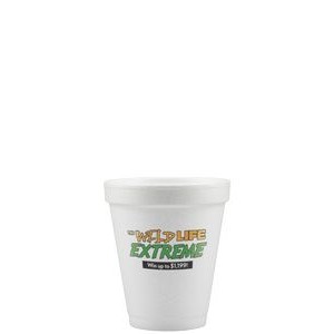 6 oz Foam Cup - White - Hi-Speed