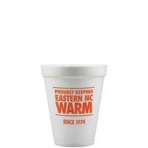 10 Oz. Foam Cup - White - Tradition