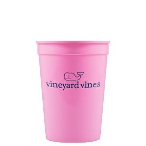 12 oz Stadium Cup - Pink - Tradition
