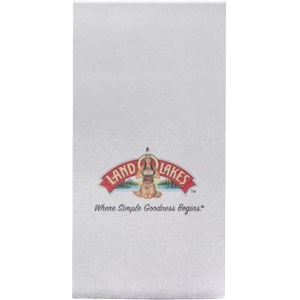 Almost Linen™ Guest Towel - White - Digital