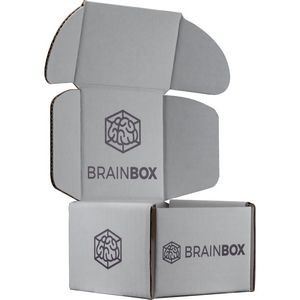 Mailing Box, B-Flute 4" x 4" x 3" - White - A - 048 sq in
