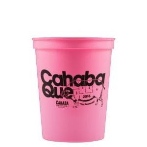 16 oz Stadium Cup - Pink - Tradition
