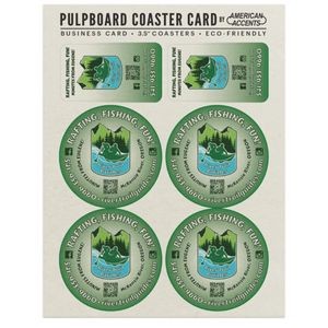 55 pt Coaster Card Pulpboard Full Size