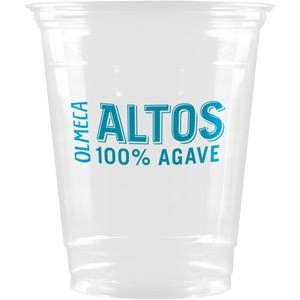 12/14 oz Soft Sided Clear Plastic Cup - Tradition