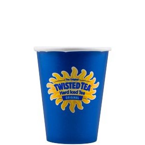 9 oz Paper Cup - Blue - Digital