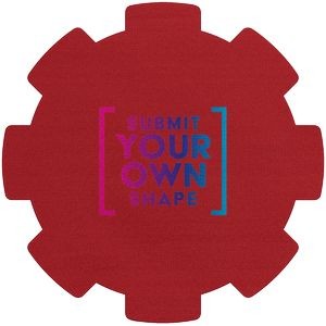 Grip-It™ Placemats Custom Shape 175 sq. in. - Red
