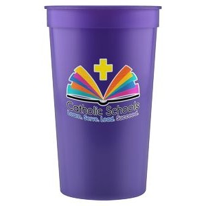 22 oz Stadium Cup - Purple - Digital