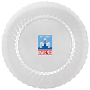 10" ClassicWare® Plastic Plate - Clear