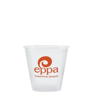 3.5 oz Soft Sided Frosted Plastic Cup - Tradition
