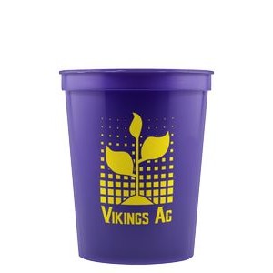 16 oz Stadium Cup - Purple - Tradition