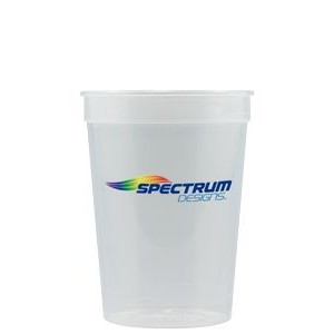 12 oz Stadium Cup - Natural/Translucent- Digital