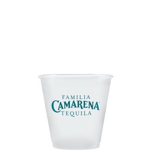 3.5 oz Soft Sided Frosted Plastic Cup - Hi-Speed