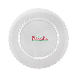 7.5" ClassicWare® Plastic Plate - Clear