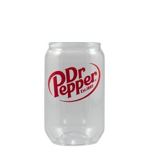 16 oz Clear Plastic Can Glass - Tradition