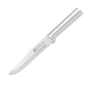 Stubby Butcher Knife w/Silver Handle