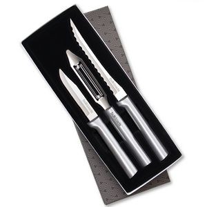 Peel, Pare and Slice Gift Set w/Silver Handle