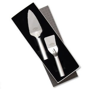Serving Gift Set w/Silver Handle