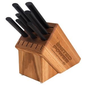 Essential Oak Block Set w/ Black Handle