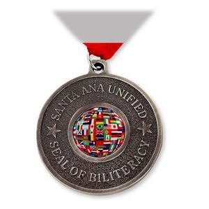 Die Struck Brass Medallions (1 1/2