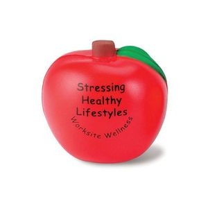 2 9/16" Apple Shape Stress Ball