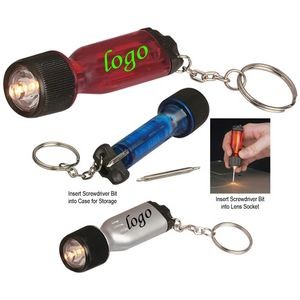 Mini Tool Light With Keychain